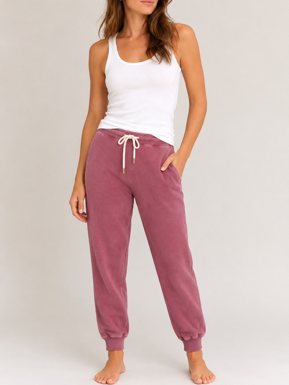 The Great Cropped Sweatpants Size 0